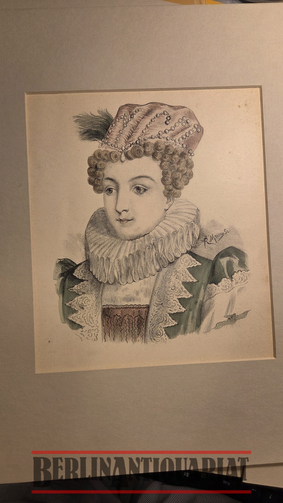 Album De Coiffures Historiques Avec Descriptions - Erstausgabe