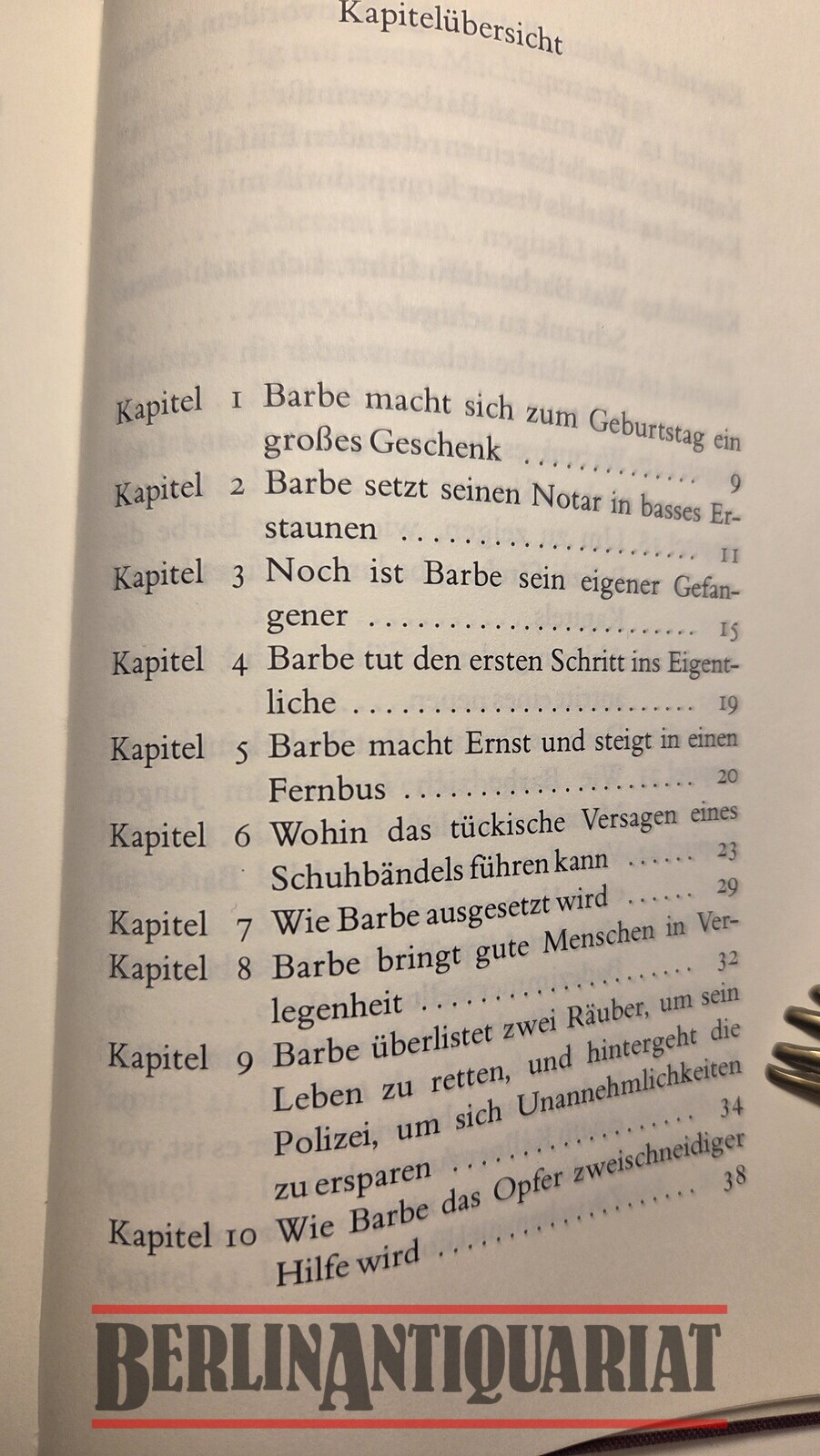 Das blaue Bidet oder das eigentliche Leben.