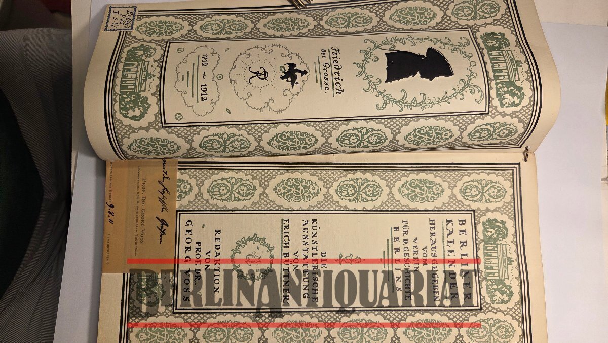 Berliner Kalender 1912