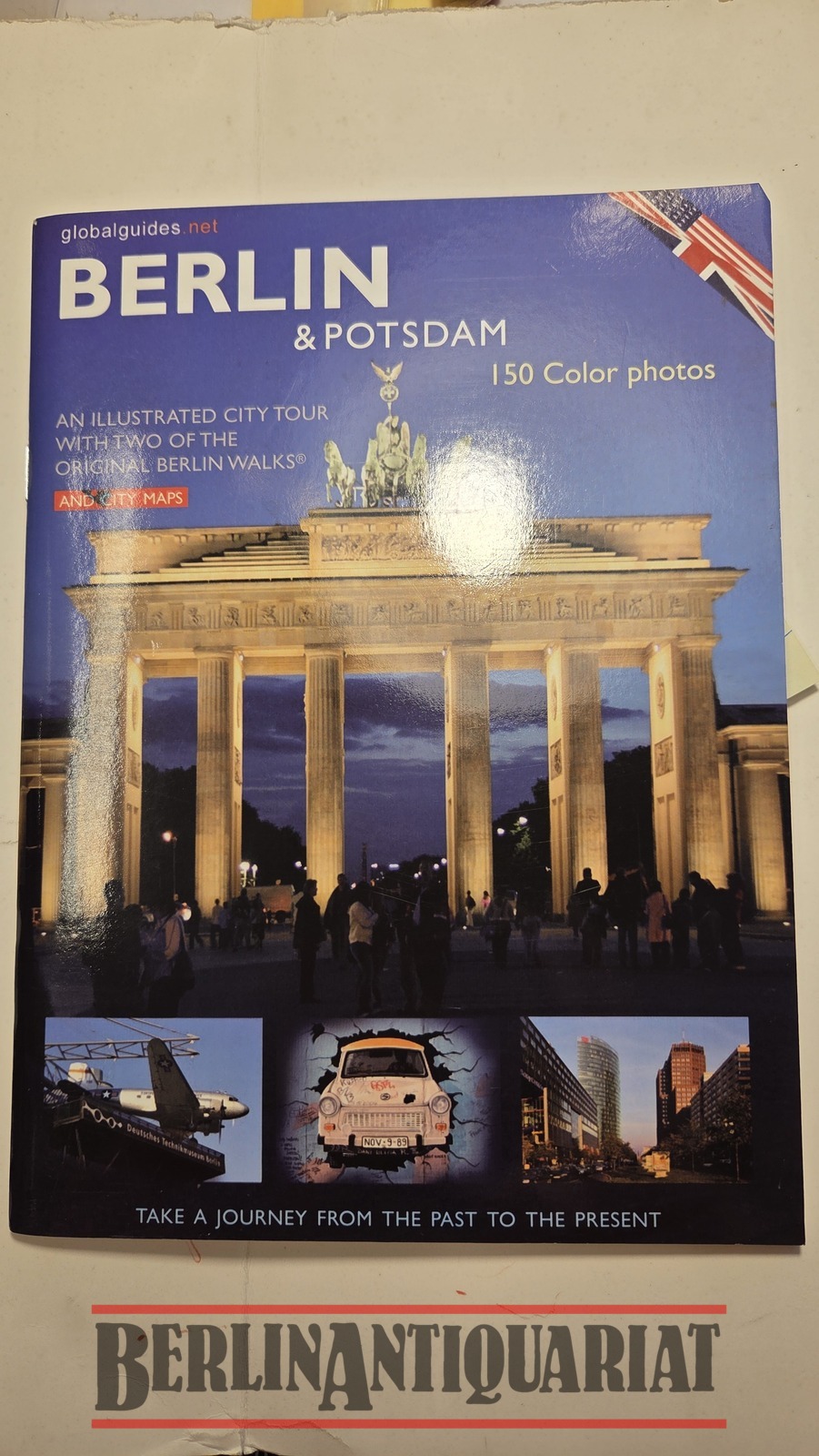 Berlin & Potsdam  Guide, in english (englisch), ca. 2015,  sehr gut, siehe Fotos