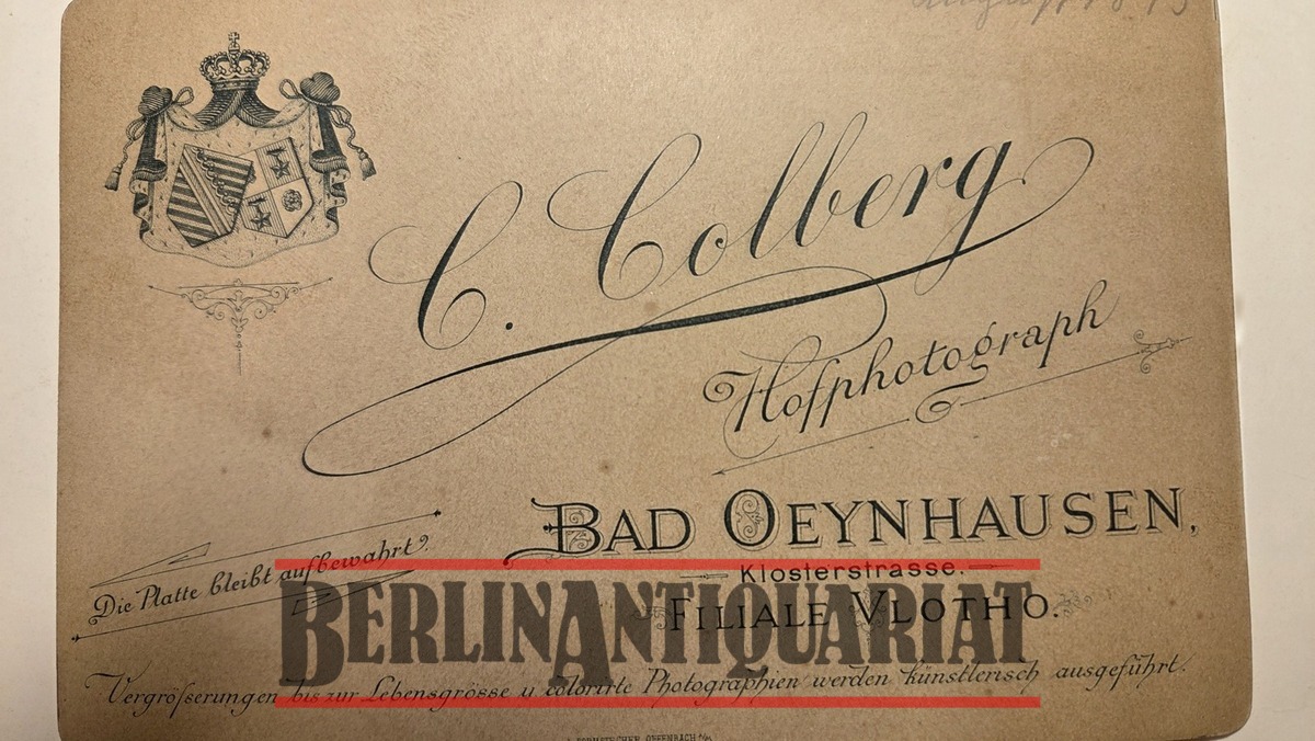 1893, steht auf der Rückseite. ????? Wir sind für jeden Hinweis dankbar.